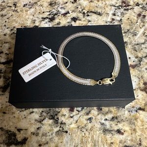 Italian silver bracelet
